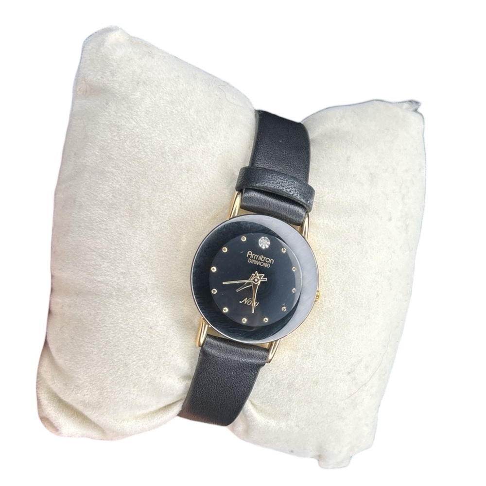 Armitron Genuine Leather Women’s Watch